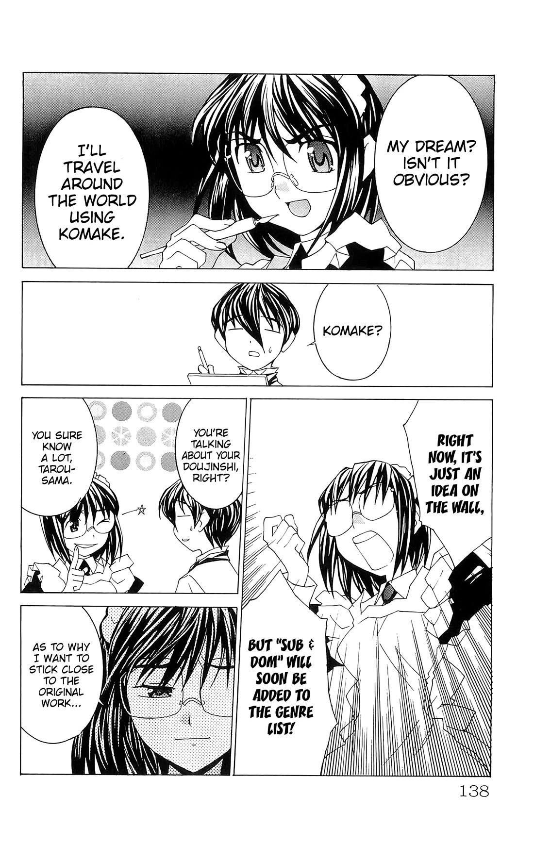 Hanaukyo Maid Tai Chapter 70 page 13 - Chapter 70: Tarou's Aspiration