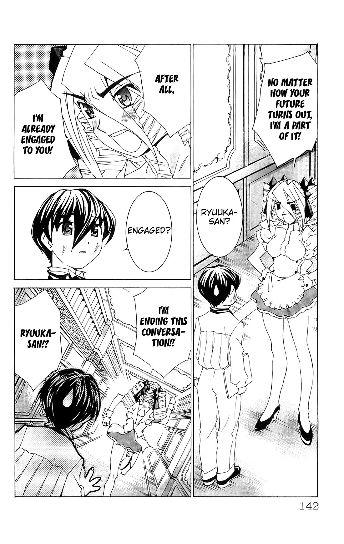 Hanaukyo Maid Tai Chapter 70 page 17 - Chapter 70: Tarou's Aspiration