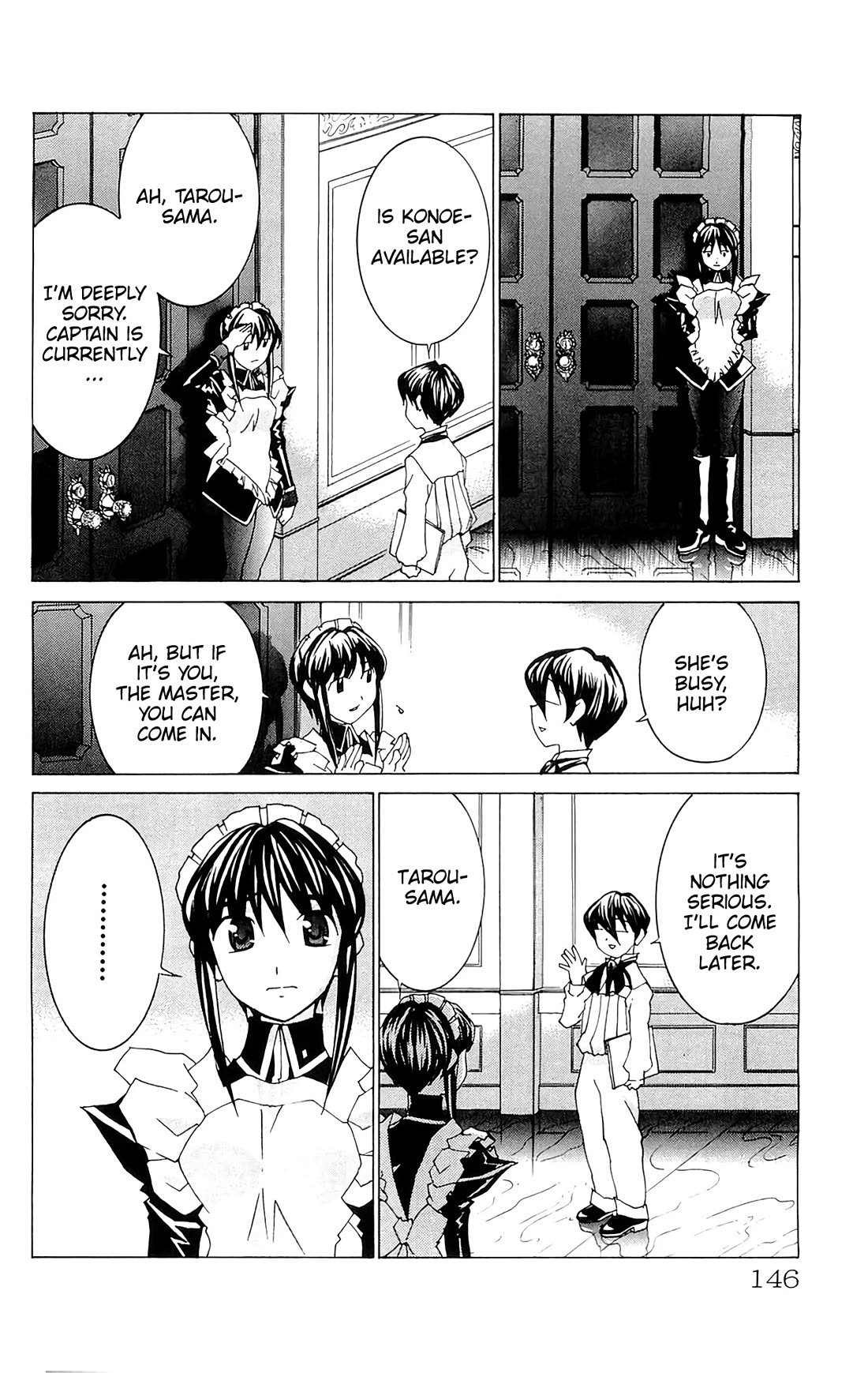 Hanaukyo Maid Tai Chapter 70 page 21 - Chapter 70: Tarou's Aspiration