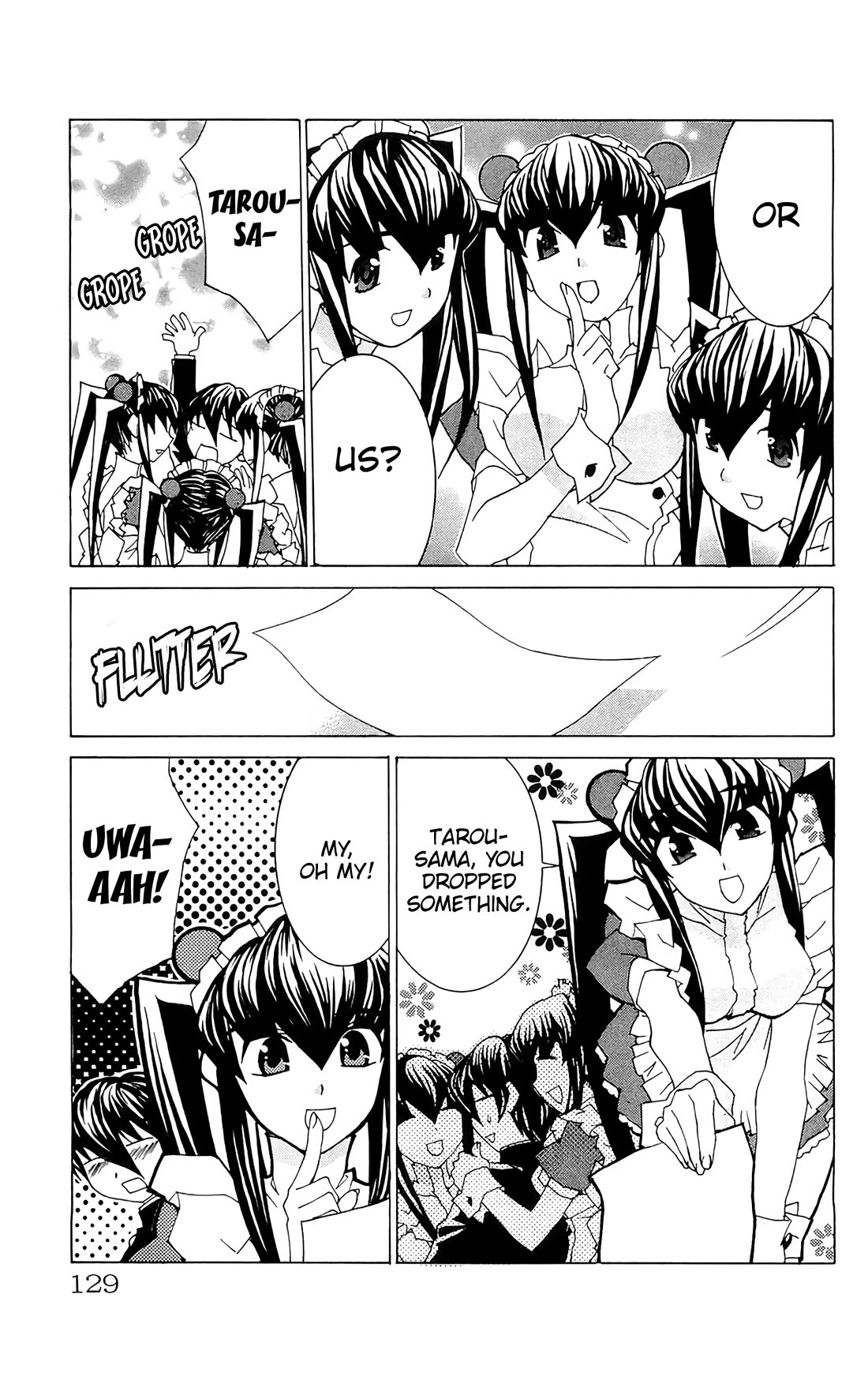 Hanaukyo Maid Tai Chapter 70 page 4 - Chapter 70: Tarou's Aspiration