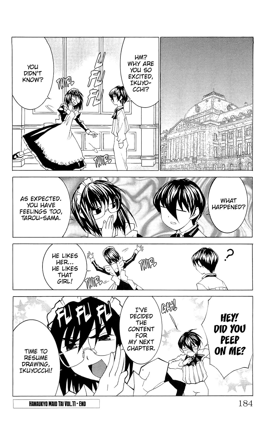 Hanaukyo Maid Tai Chapter 71 page 29 - Chapter 71: Sunrise & Weather