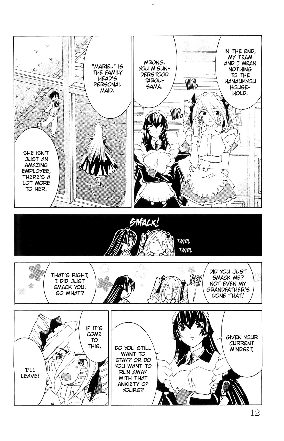 Hanaukyo Maid Tai Chapter 72 page 14 - Chapter 72: Jihiyo's Heart