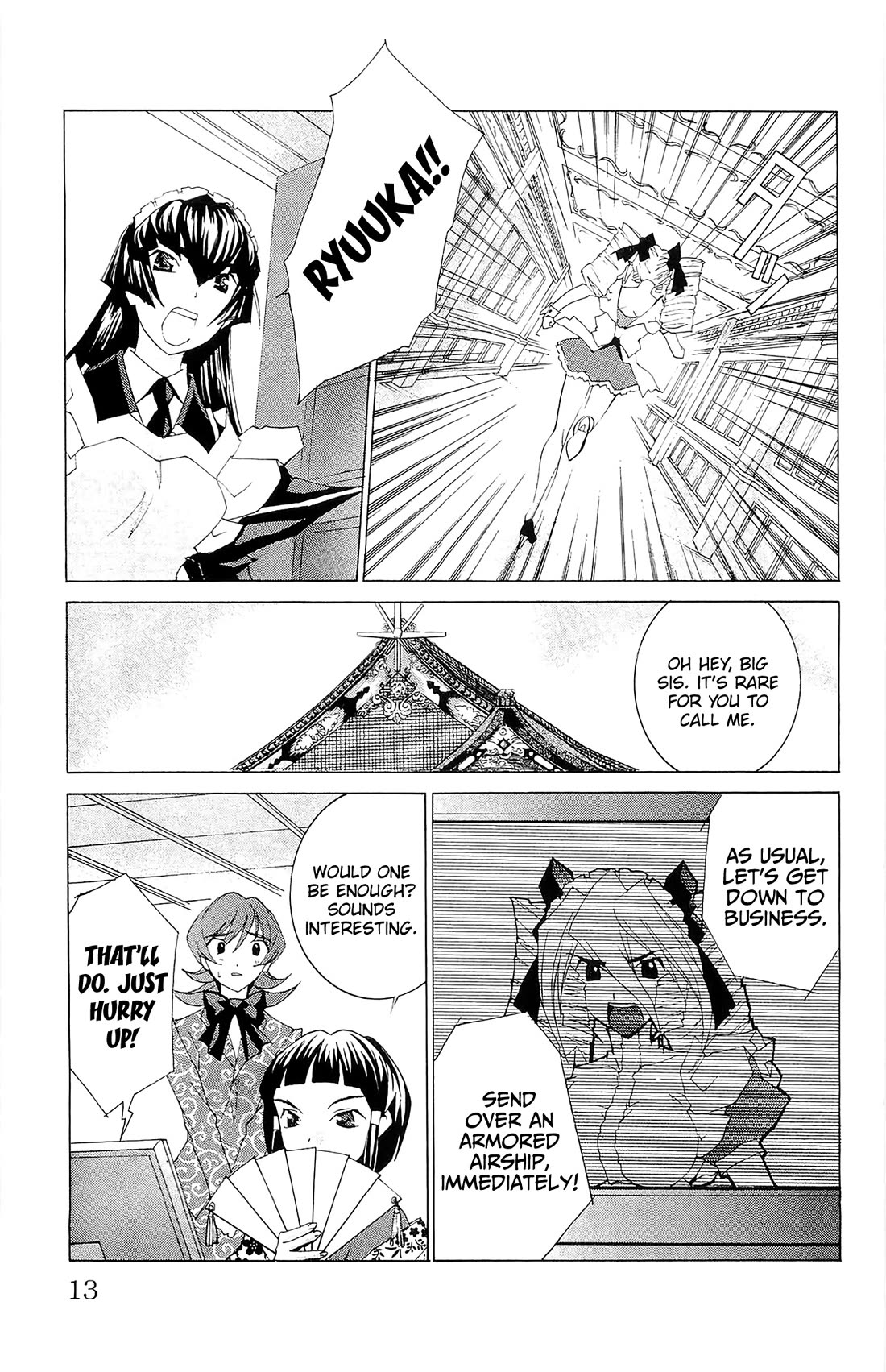 Hanaukyo Maid Tai Chapter 72 page 15 - Chapter 72: Jihiyo's Heart