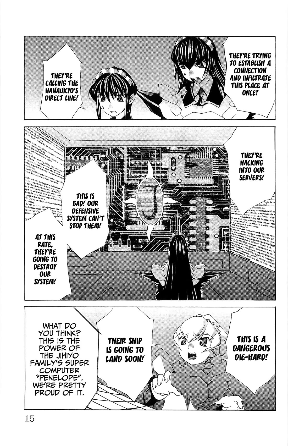 Hanaukyo Maid Tai Chapter 72 page 17 - Chapter 72: Jihiyo's Heart