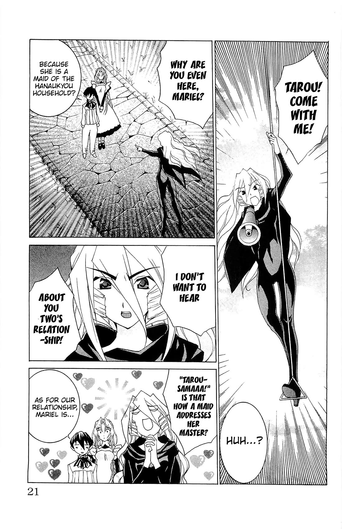 Hanaukyo Maid Tai Chapter 72 page 23 - Chapter 72: Jihiyo's Heart