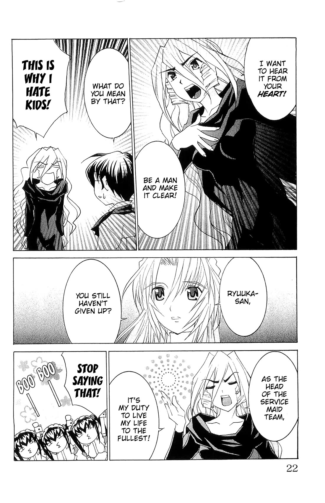 Hanaukyo Maid Tai Chapter 72 page 24 - Chapter 72: Jihiyo's Heart