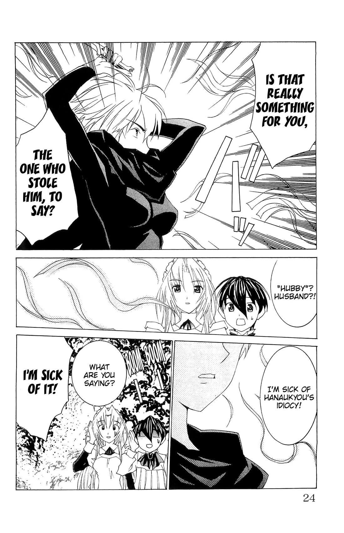 Hanaukyo Maid Tai Chapter 72 page 26 - Chapter 72: Jihiyo's Heart