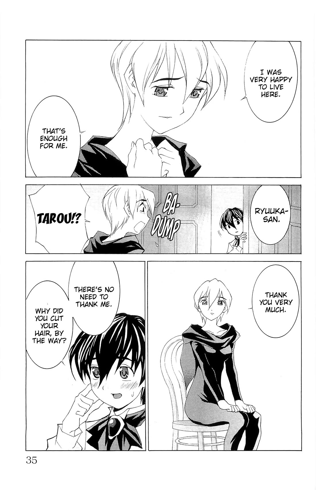 Hanaukyo Maid Tai Chapter 72 page 36 - Chapter 72: Jihiyo's Heart