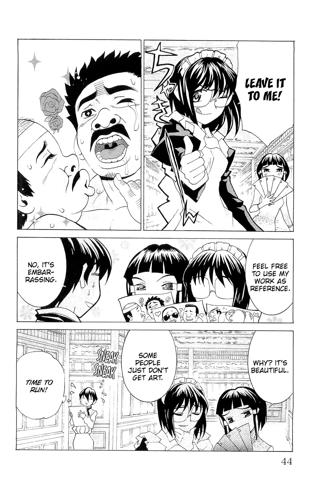 Hanaukyo Maid Tai Chapter 73 page 9 - Chapter 73: Afterward