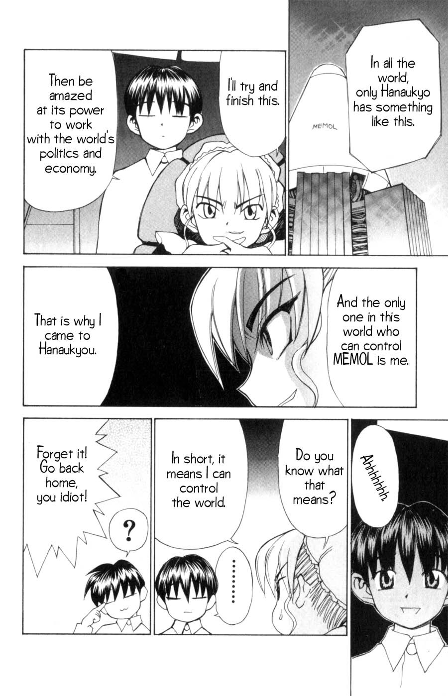 Hanaukyo Maid Tai Chapter 8 page 11 - Chapter 8: The Brain behind Hanaukyo