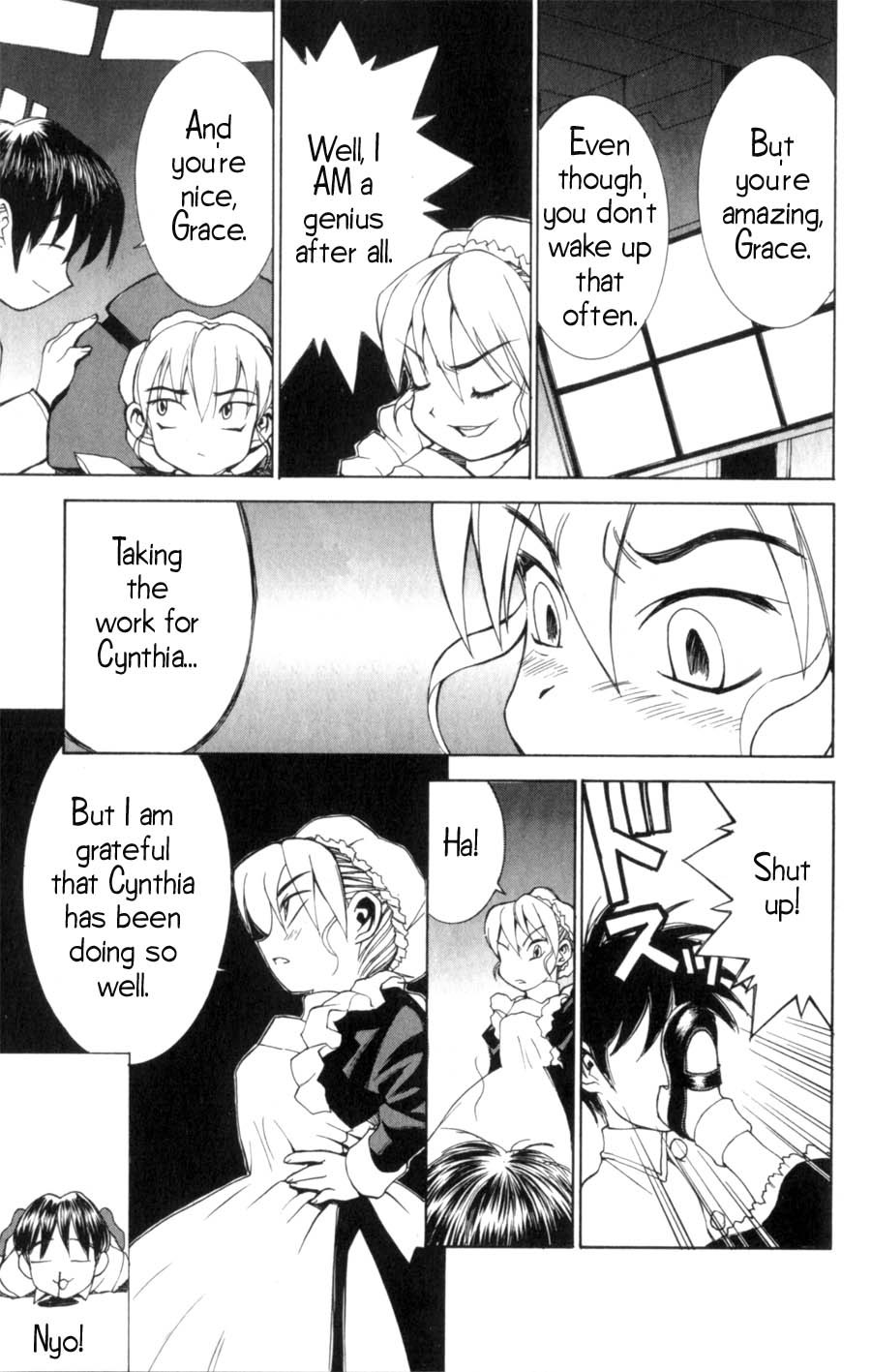 Hanaukyo Maid Tai Chapter 8 page 12 - Chapter 8: The Brain behind Hanaukyo