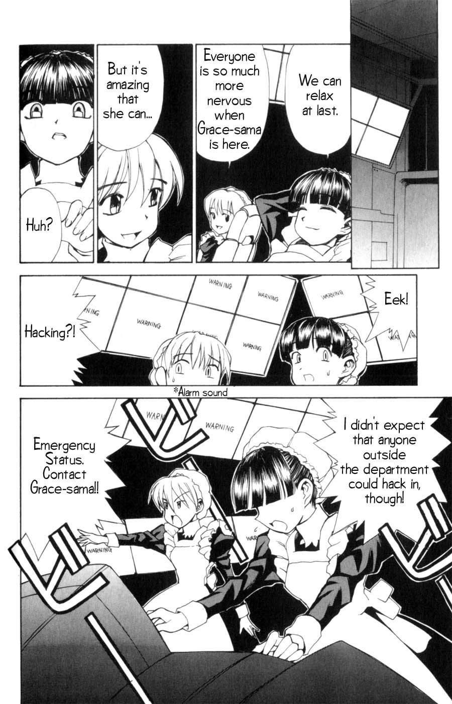 Hanaukyo Maid Tai Chapter 8 page 15 - Chapter 8: The Brain behind Hanaukyo