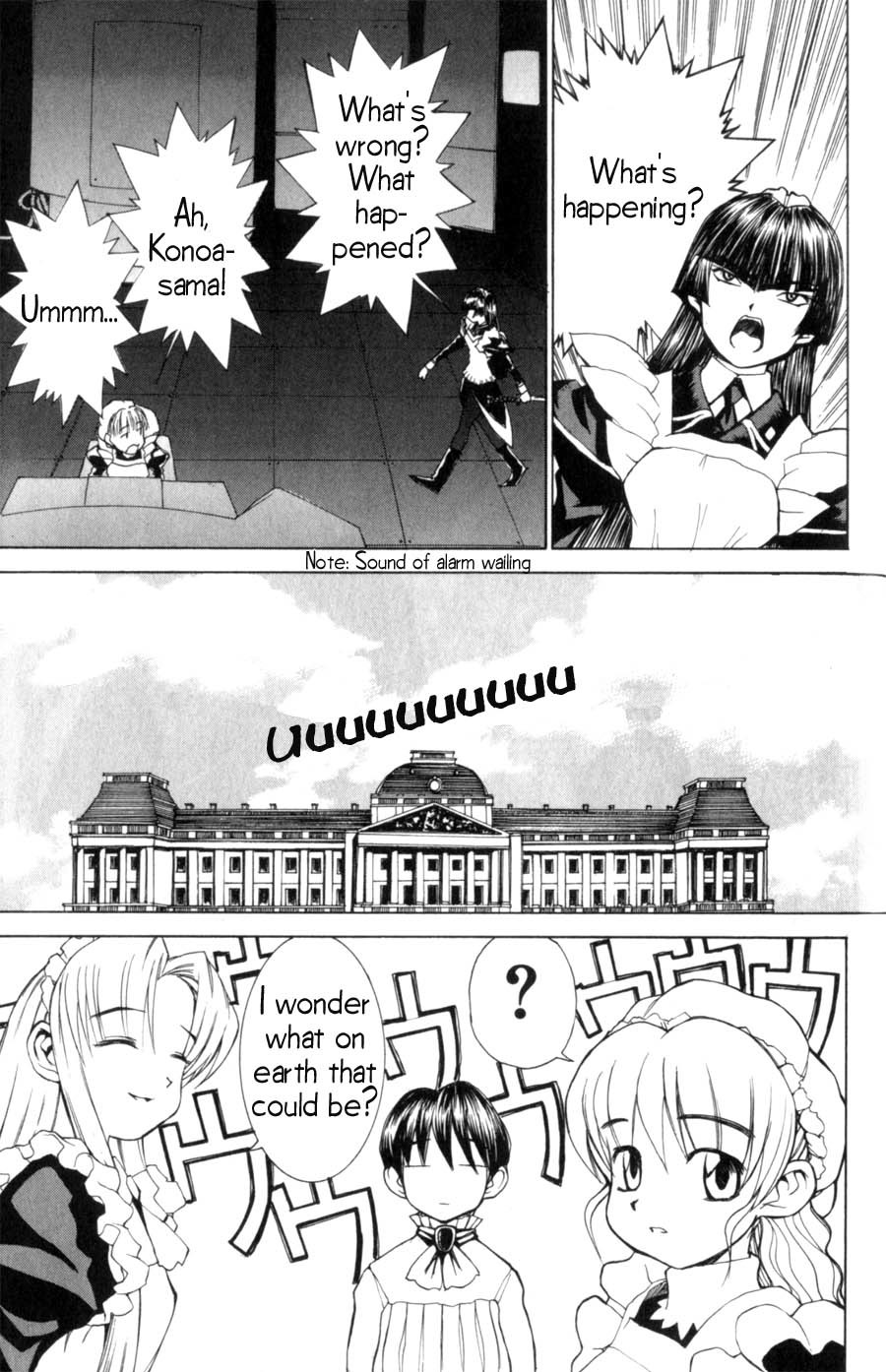 Hanaukyo Maid Tai Chapter 8 page 16 - Chapter 8: The Brain behind Hanaukyo