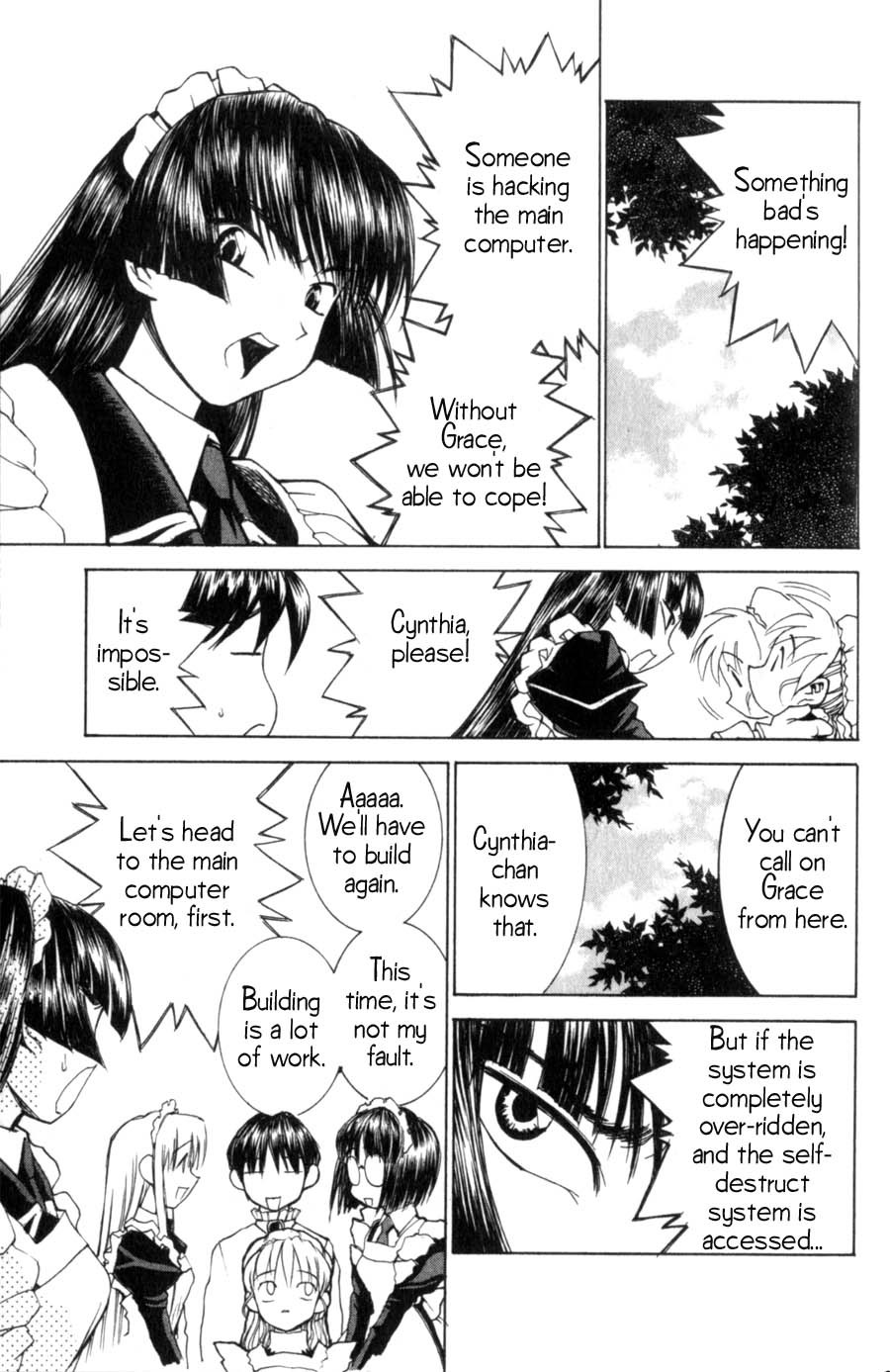 Hanaukyo Maid Tai Chapter 8 page 18 - Chapter 8: The Brain behind Hanaukyo