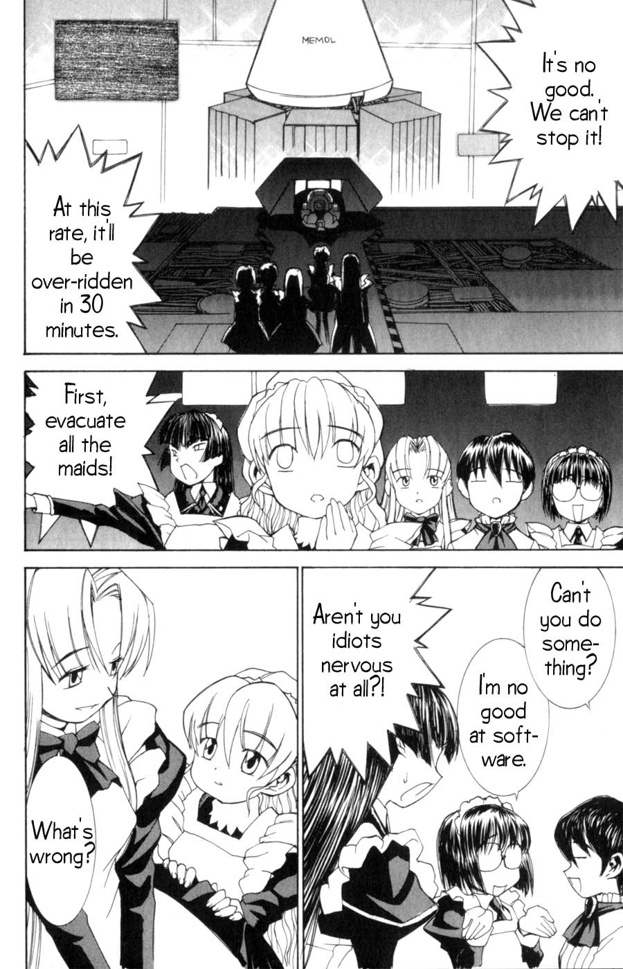 Hanaukyo Maid Tai Chapter 8 page 19 - Chapter 8: The Brain behind Hanaukyo
