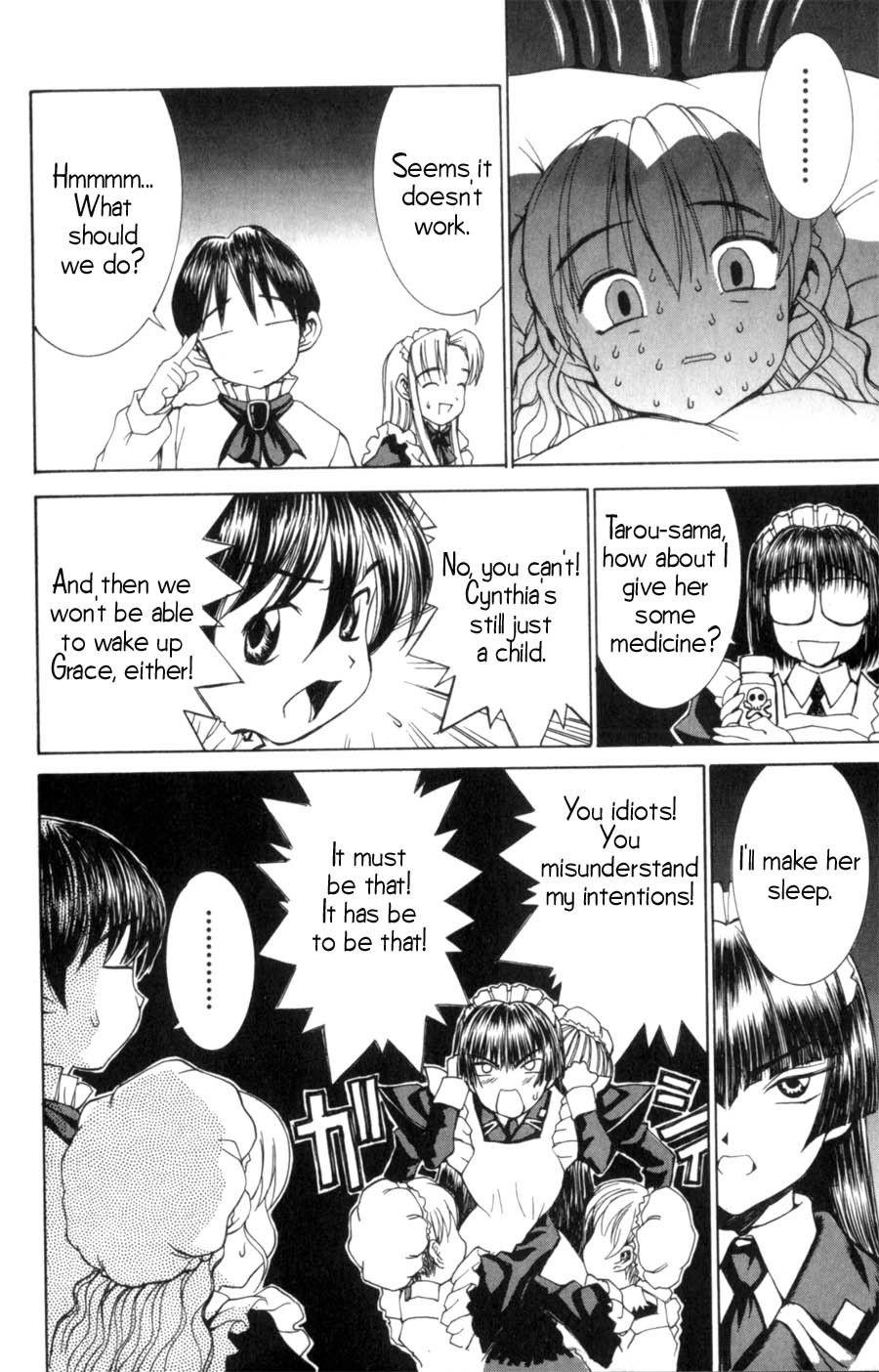 Hanaukyo Maid Tai Chapter 8 page 21 - Chapter 8: The Brain behind Hanaukyo