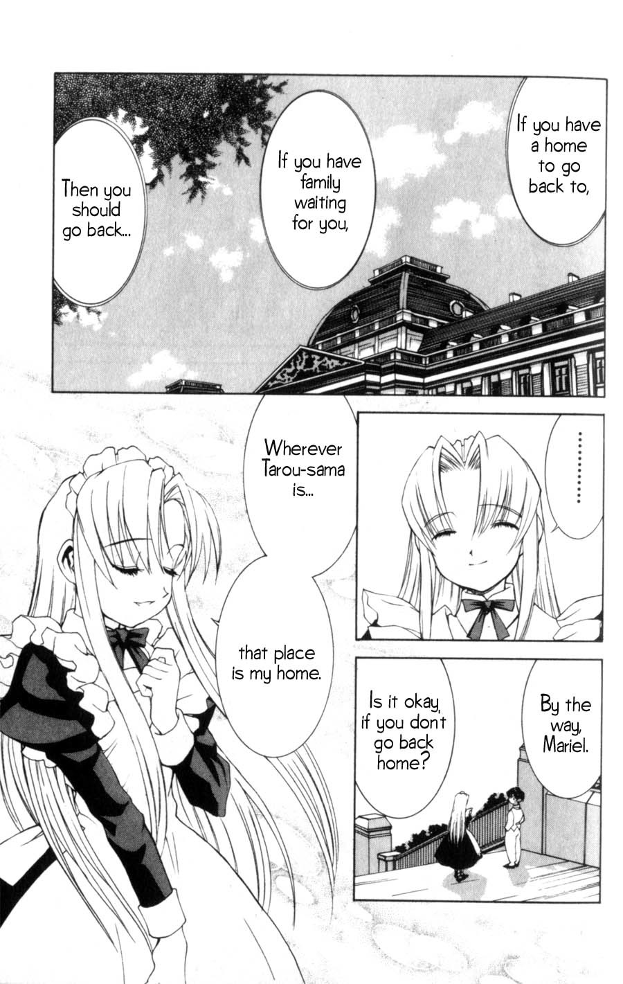Hanaukyo Maid Tai Chapter 9 page 14 - Chapter 9: Just the 2 of Us?