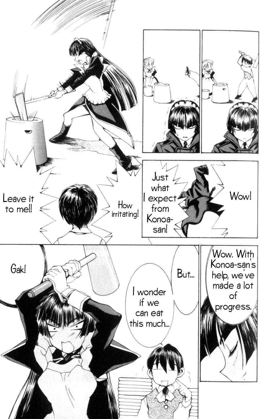Hanaukyo Maid Tai Chapter 9 page 18 - Chapter 9: Just the 2 of Us?