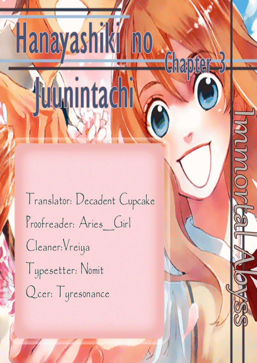 Hanayashiki no Juunintachi Chapter 3.2 page 34 - Chapter 3 v2 : The Silent Flower