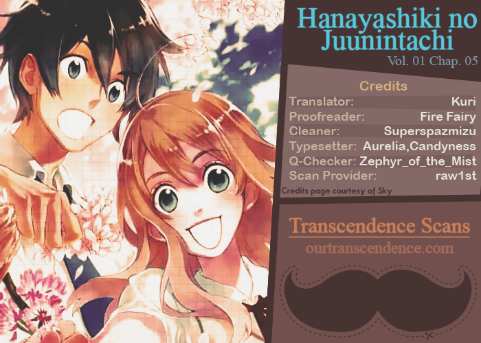 Hanayashiki no Juunintachi Chapter 5.2 page 1 - Chapter 5 v2 : You Can't Always Get What You Want