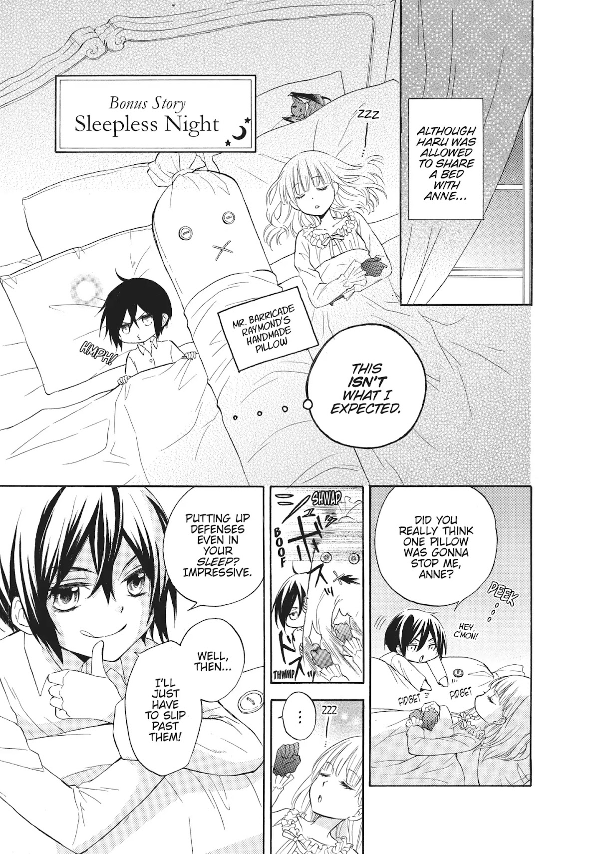 Hanayome to Futsuma no Kishi Chapter 4.6 page 1 - Vol.1 Bonus "Sleepless Night"
