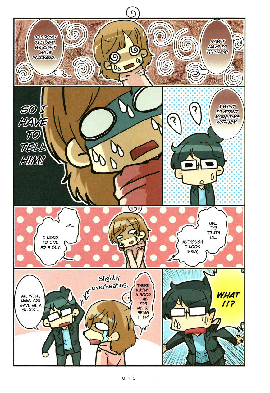 Hanayome wa Motodanshi. Chapter 1 page 14 - Chapter 1 : How the Two of Us Met
