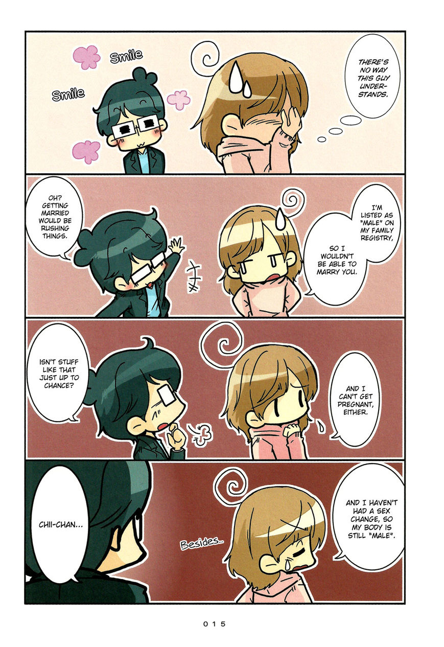 Hanayome wa Motodanshi. Chapter 1 page 16 - Chapter 1 : How the Two of Us Met
