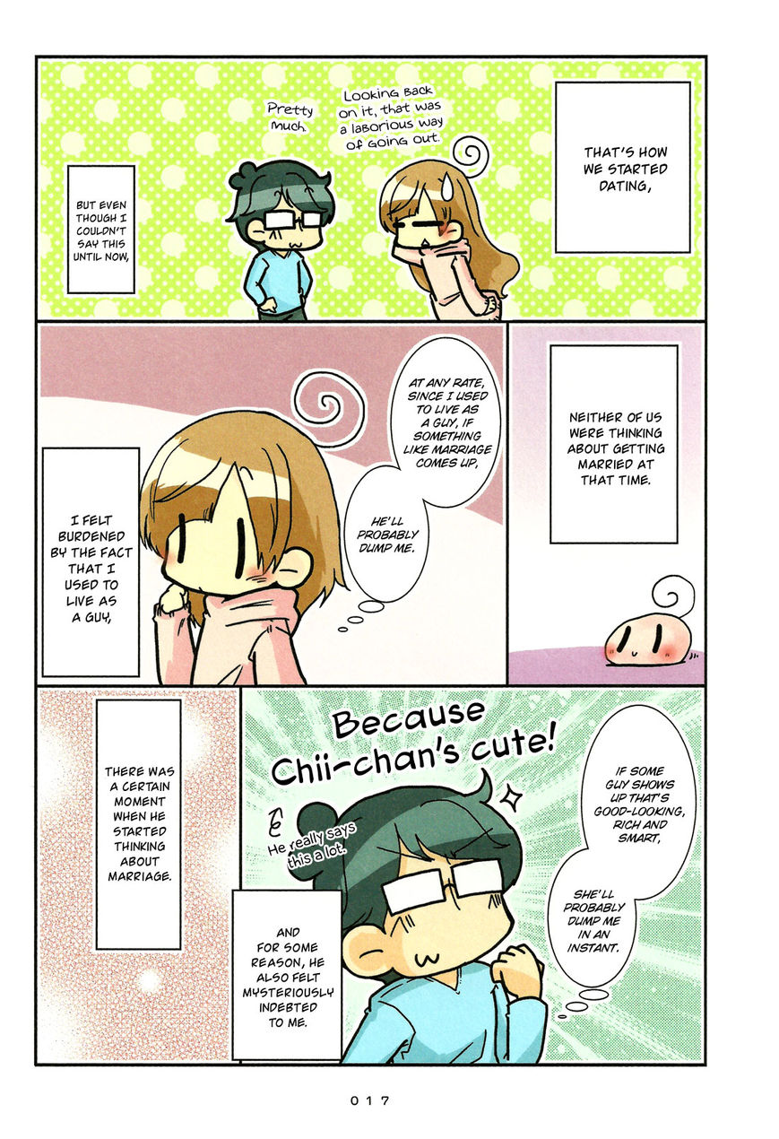 Hanayome wa Motodanshi. Chapter 1 page 18 - Chapter 1 : How the Two of Us Met