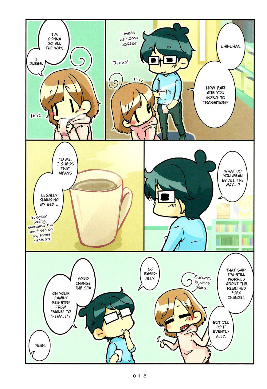 Hanayome wa Motodanshi. Chapter 1 page 19 - Chapter 1 : How the Two of Us Met