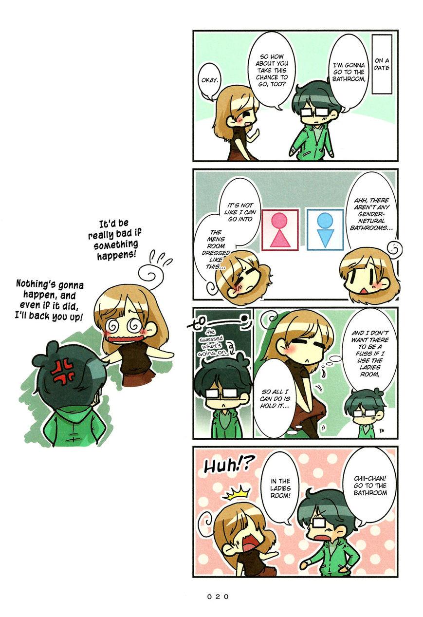 Hanayome wa Motodanshi. Chapter 1 page 21 - Chapter 1 : How the Two of Us Met