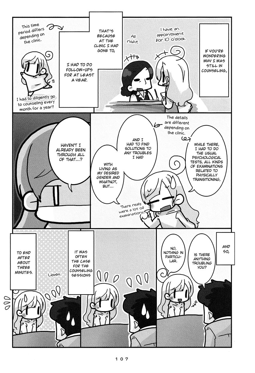 Hanayome wa Motodanshi. Chapter 7 page 4 - Chapter 7 : An Ex-Guy Becomes a Wife