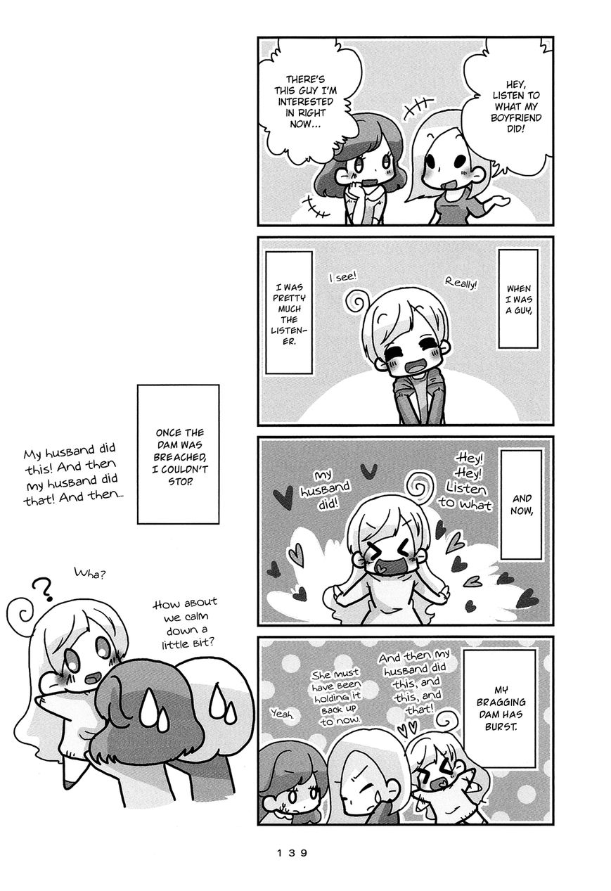 Hanayome wa Motodanshi. Chapter 9 page 4 - Chapter 9 : About Being a Married Couple [End]