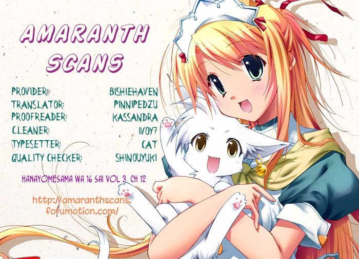 Hanayomesama Wa 16-Sai Chapter 12 page 34 - Chapter 12