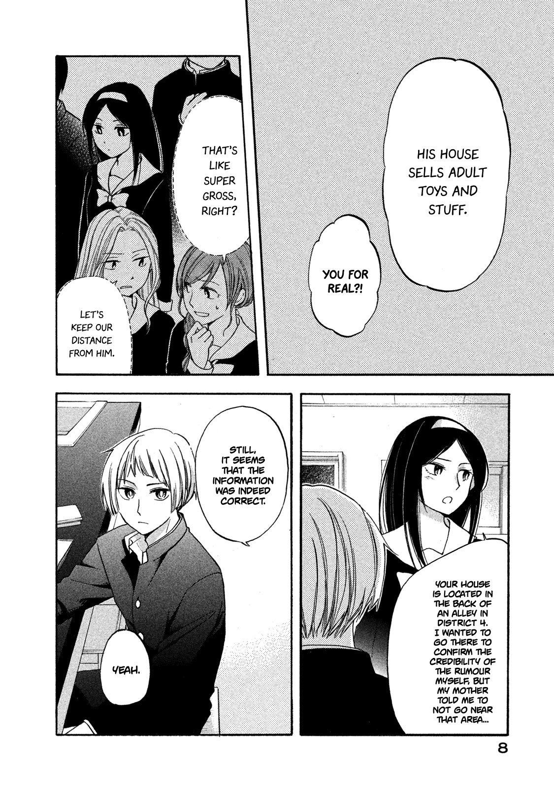 Hanazono and Kazoe's Bizzare After School Rendezvous Chapter 1 page 6 - Chapter 1: Hanazono-kun and Kazoe-san