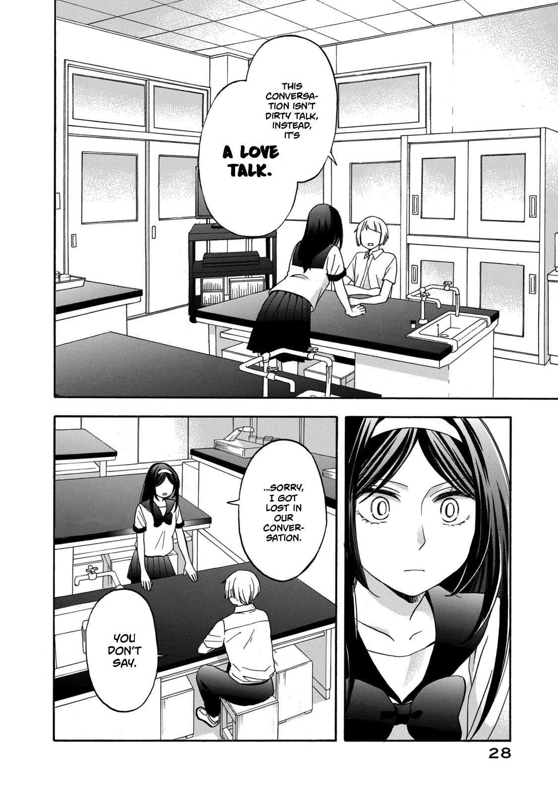 Hanazono and Kazoe's Bizzare After School Rendezvous Chapter 10 page 8 - Chapter 10: Confusing Conversations