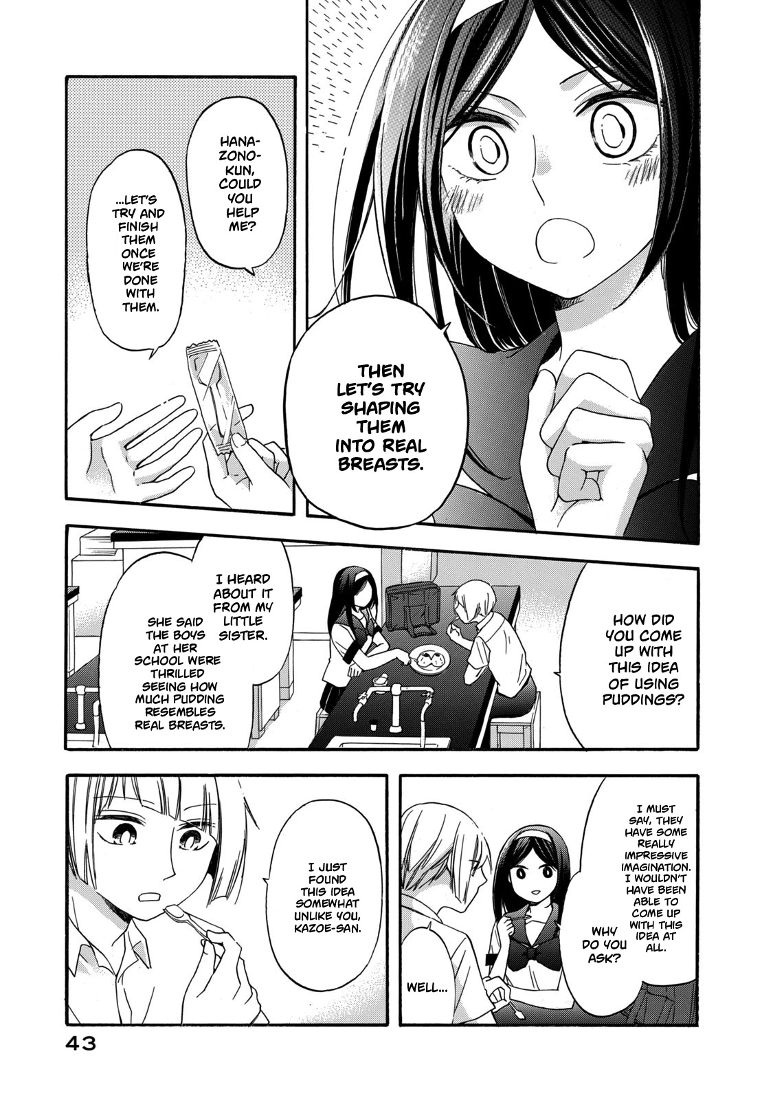 Hanazono and Kazoe's Bizzare After School Rendezvous Chapter 11 page 7 - Chapter 11: Different Perceptions
