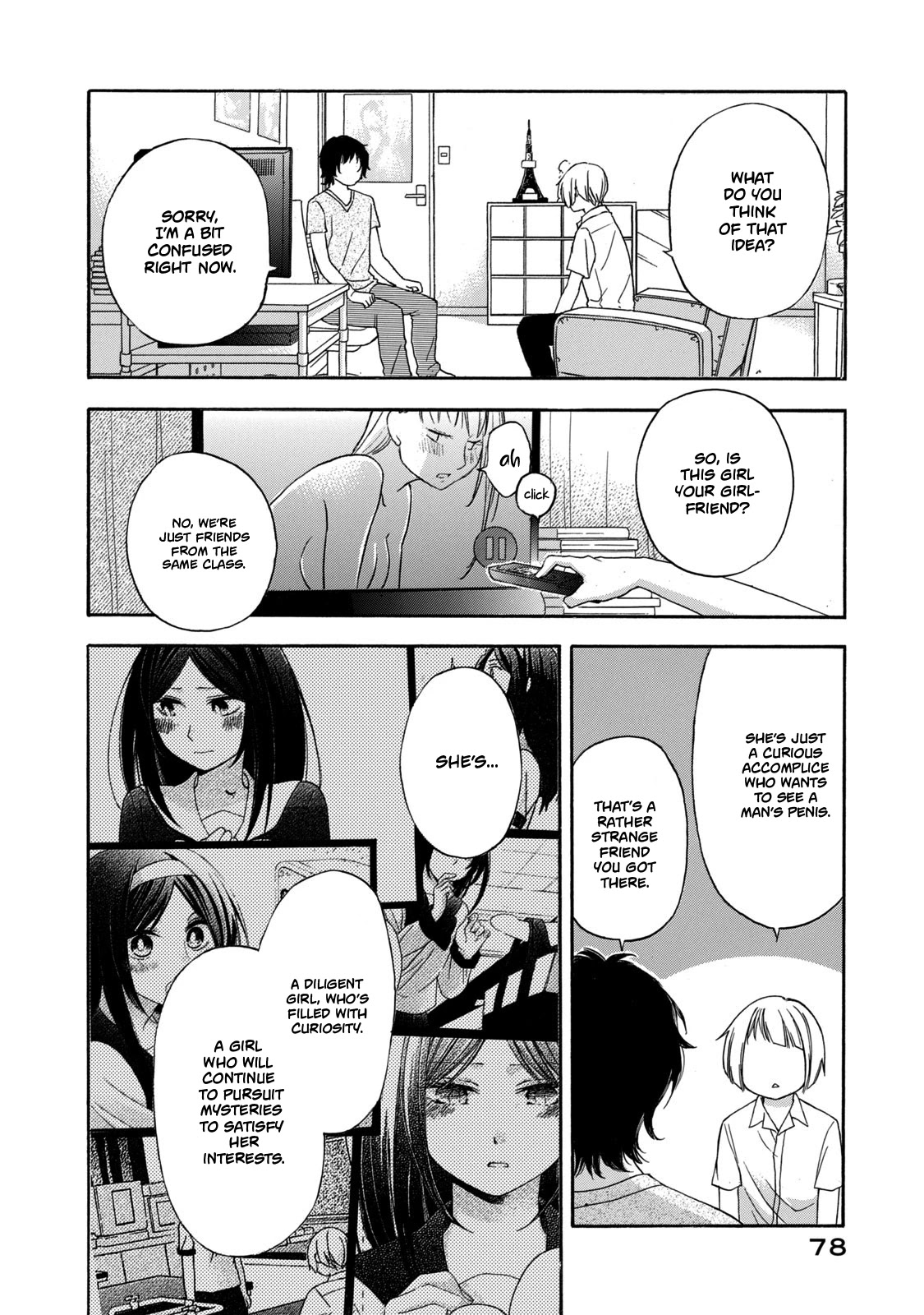 Hanazono and Kazoe's Bizzare After School Rendezvous Chapter 13 page 6 - Chapter 13: Perplexing Teachings