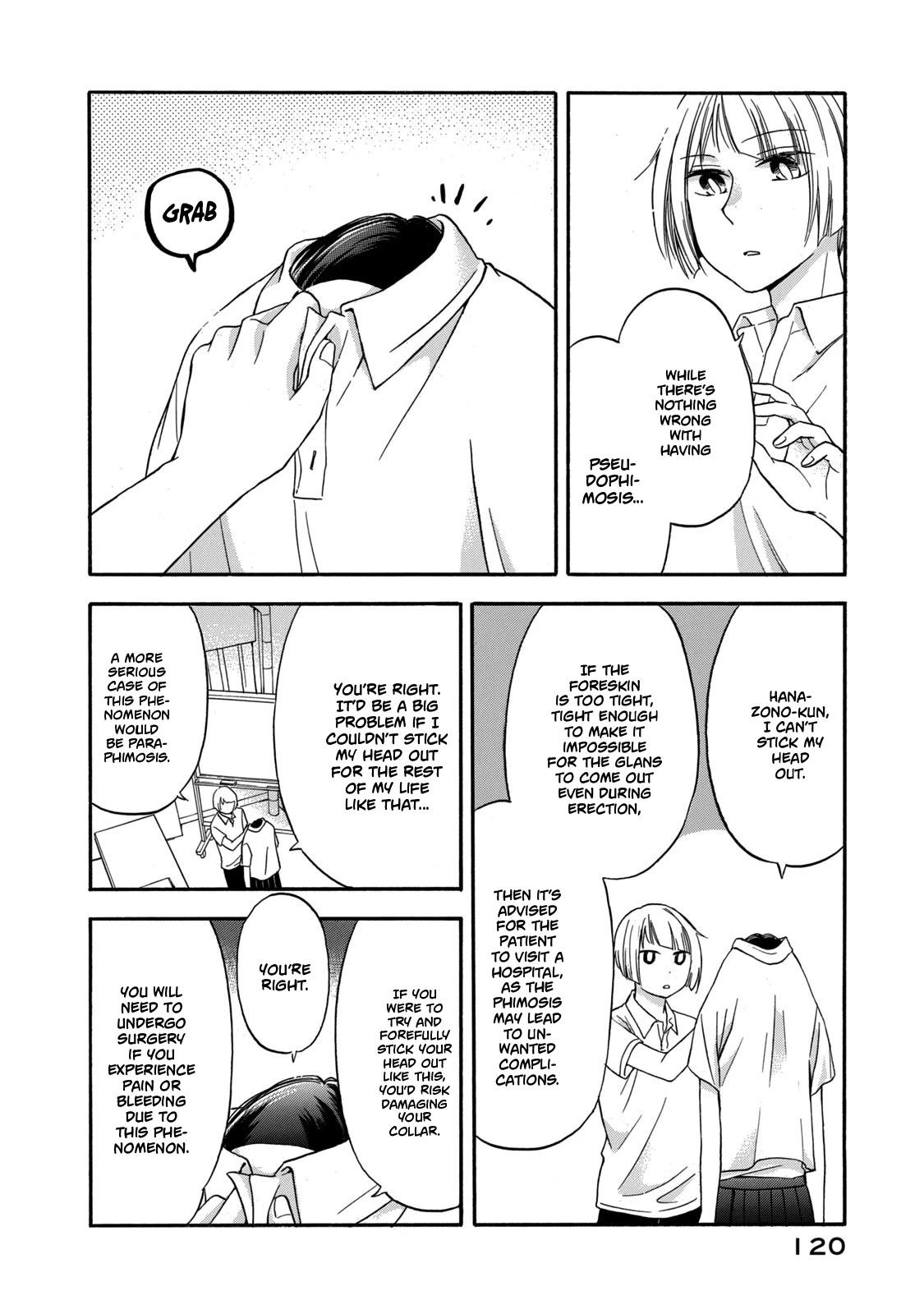 Hanazono and Kazoe's Bizzare After School Rendezvous Chapter 15 page 12 - Chapter 15: Inexplicable Complexes