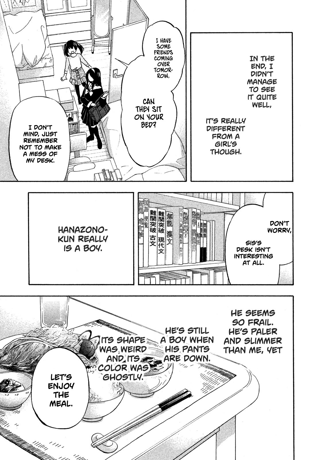 Hanazono and Kazoe's Bizzare After School Rendezvous Chapter 2 page 9 - Chapter 2: Inexplicable Relationship