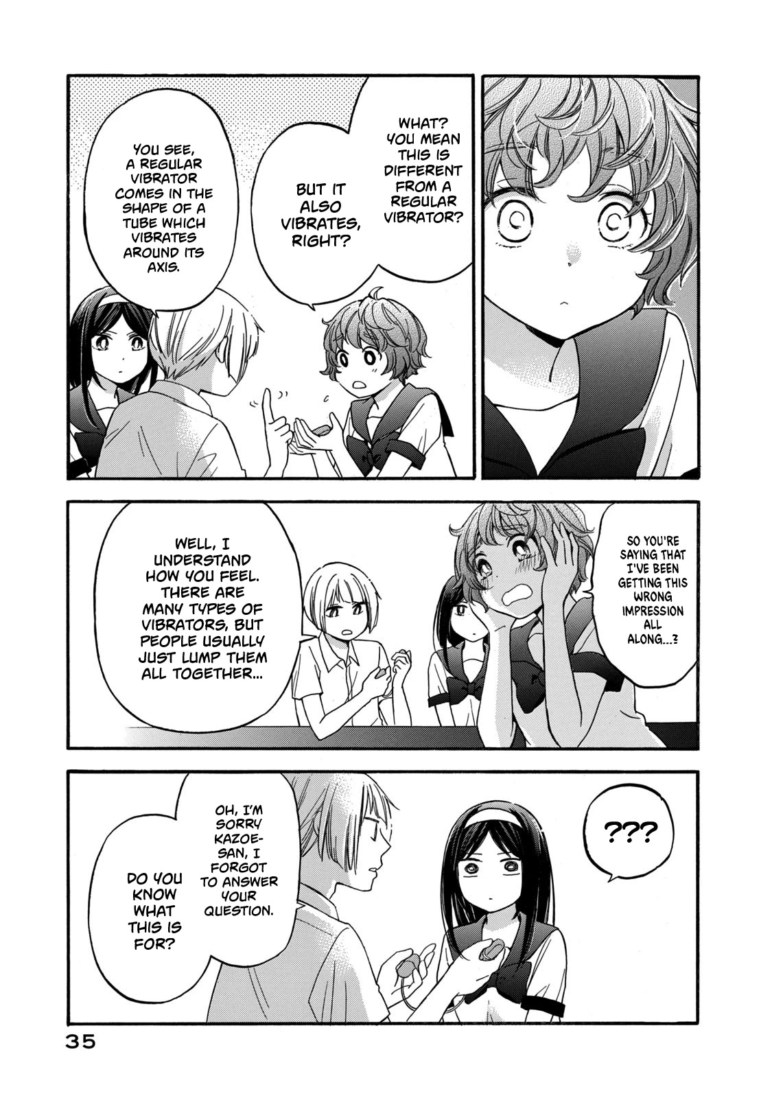 Hanazono and Kazoe's Bizzare After School Rendezvous Chapter 20 page 15 - Chapter 20: An Unexpected Visitor