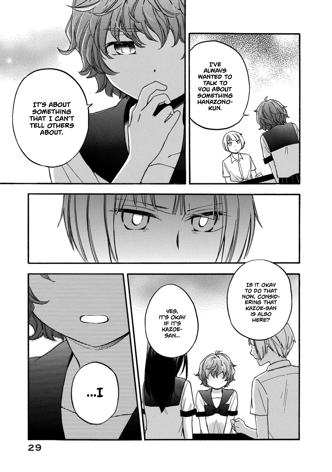 Hanazono and Kazoe's Bizzare After School Rendezvous Chapter 20 page 9 - Chapter 20: An Unexpected Visitor