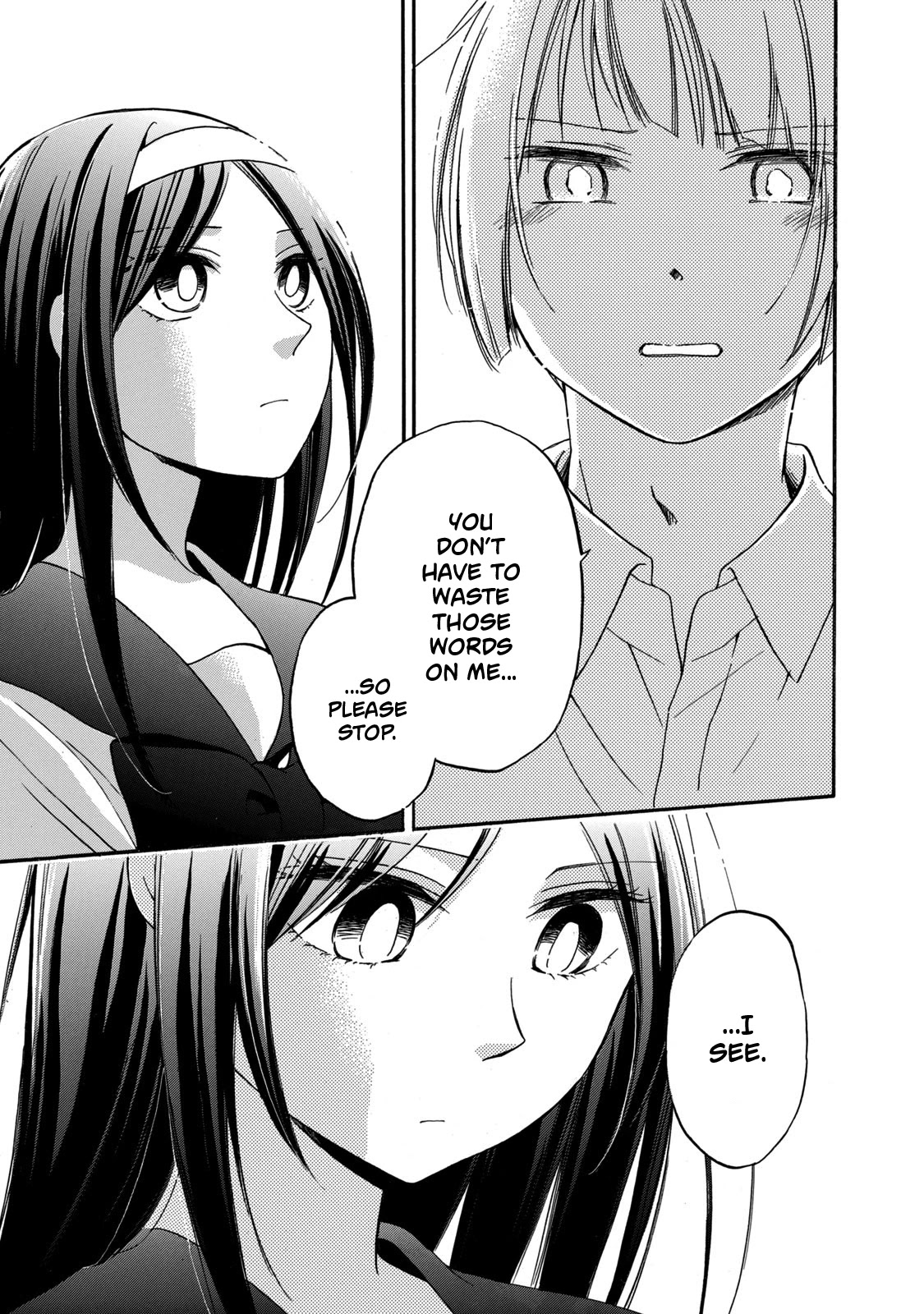 Hanazono and Kazoe's Bizzare After School Rendezvous Chapter 22 page 13 - Chapter 22: The Words You Said