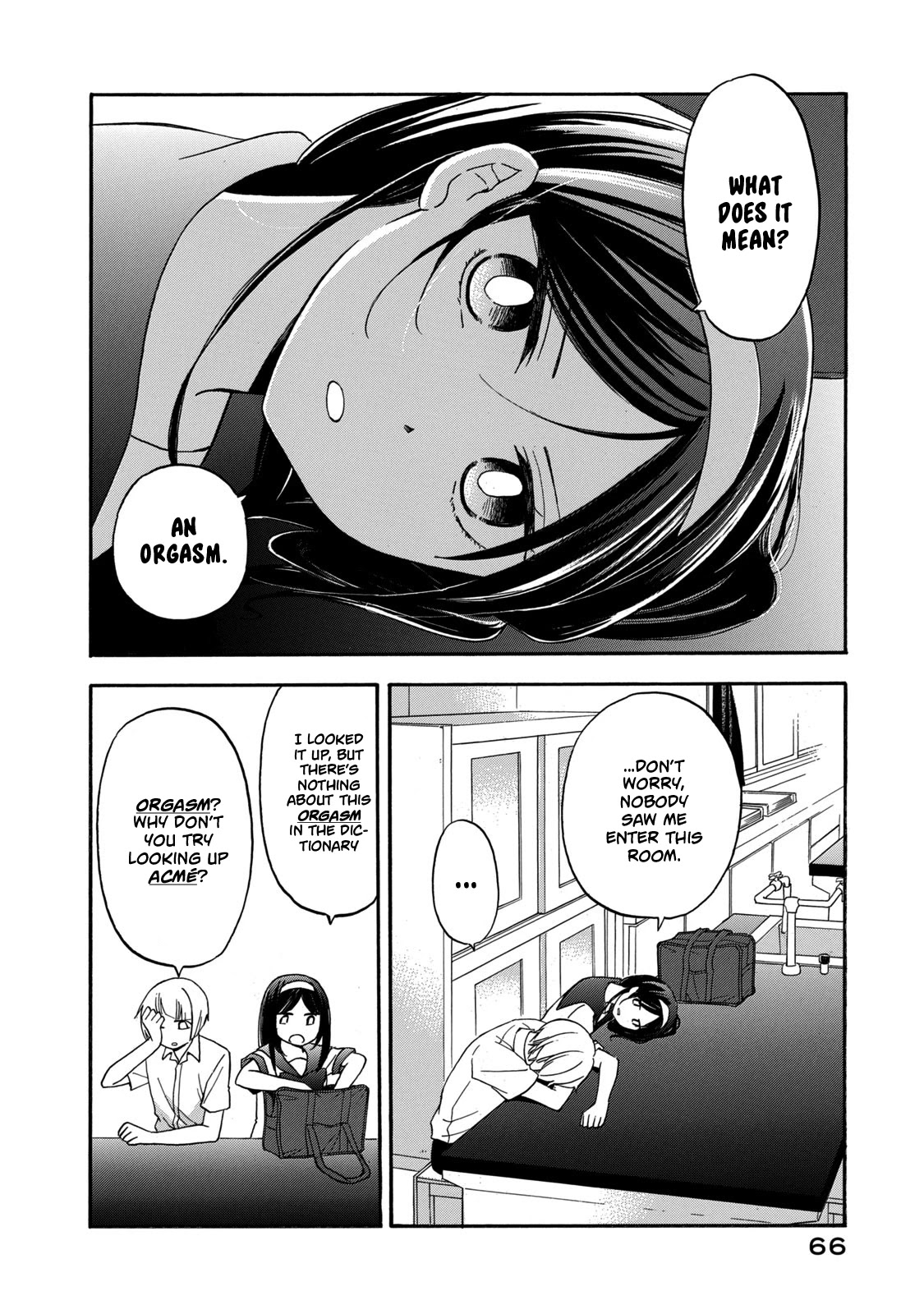 Hanazono and Kazoe's Bizzare After School Rendezvous Chapter 22 page 4 - Chapter 22: The Words You Said