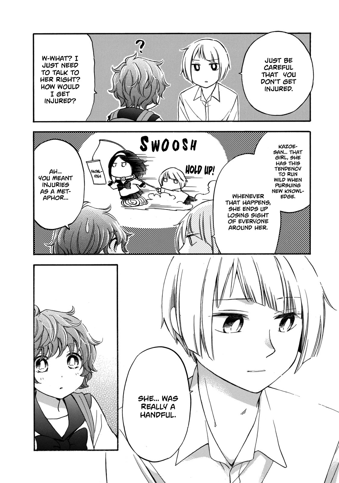 Hanazono and Kazoe's Bizzare After School Rendezvous Chapter 23 page 6 - Chapter 23: An Inexplicable Meeting