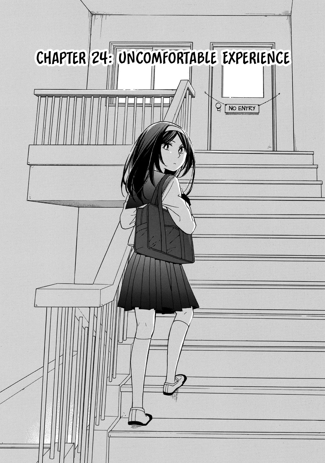 Hanazono and Kazoe's Bizzare After School Rendezvous Chapter 24 page 1 - Chapter 24: Uncomfortable Experience
