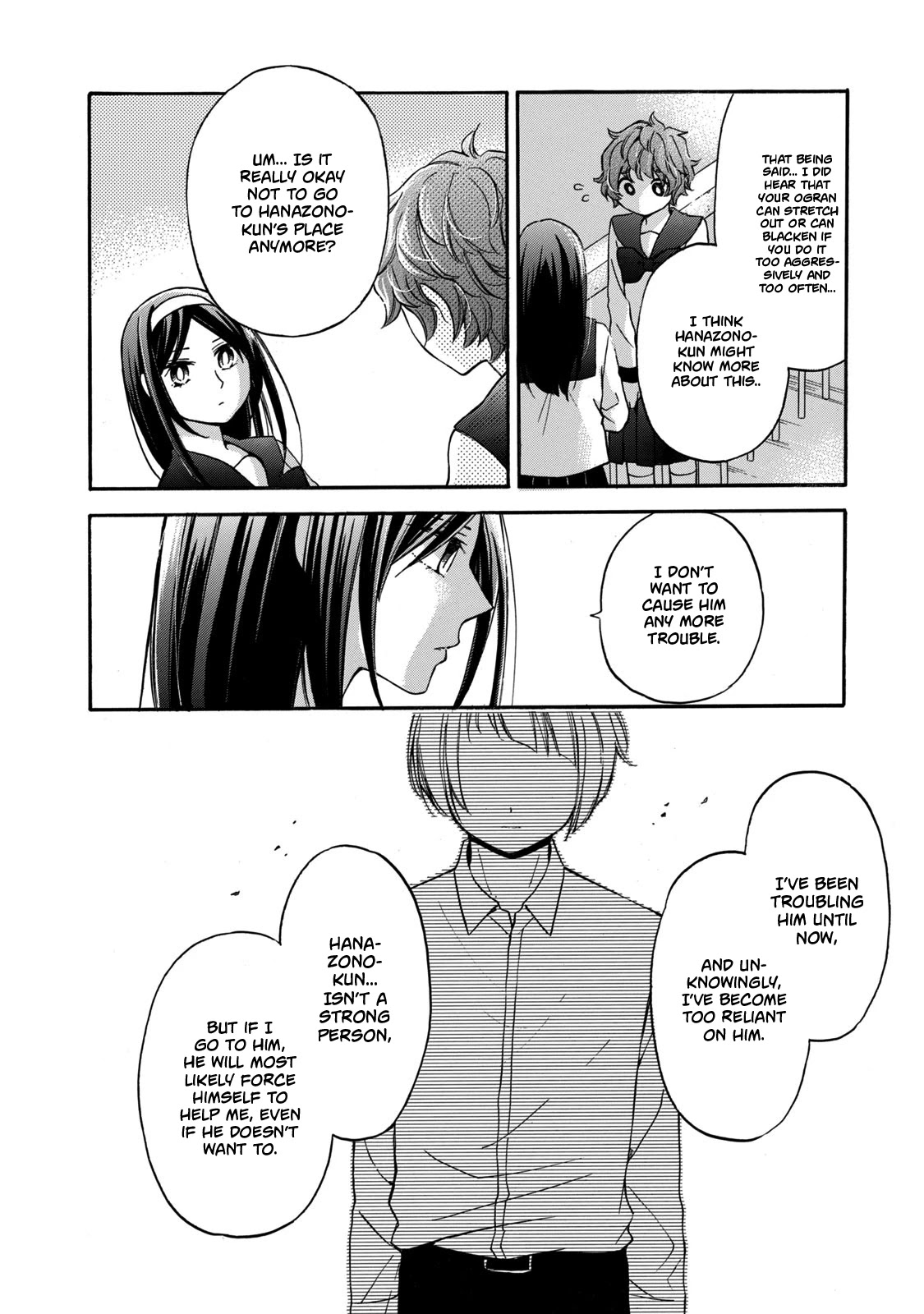 Hanazono and Kazoe's Bizzare After School Rendezvous Chapter 24 page 10 - Chapter 24: Uncomfortable Experience
