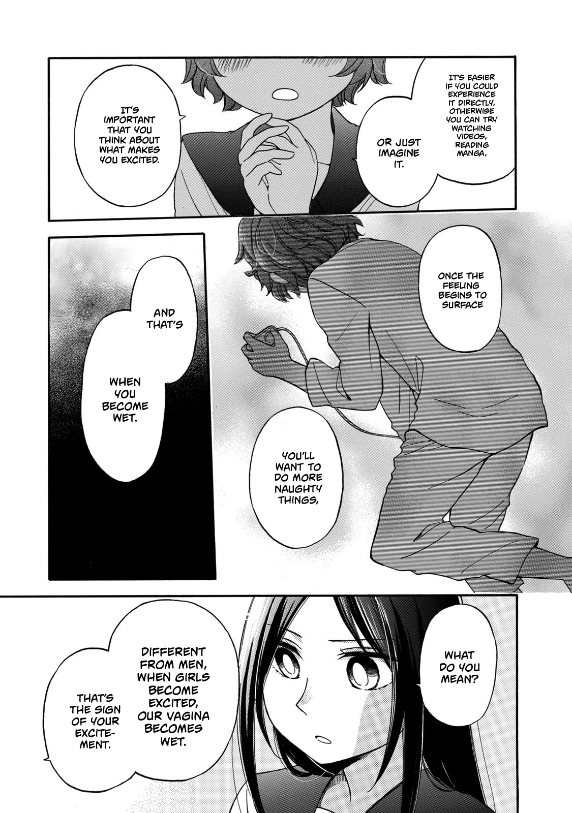 Hanazono and Kazoe's Bizzare After School Rendezvous Chapter 24 page 7 - Chapter 24: Uncomfortable Experience