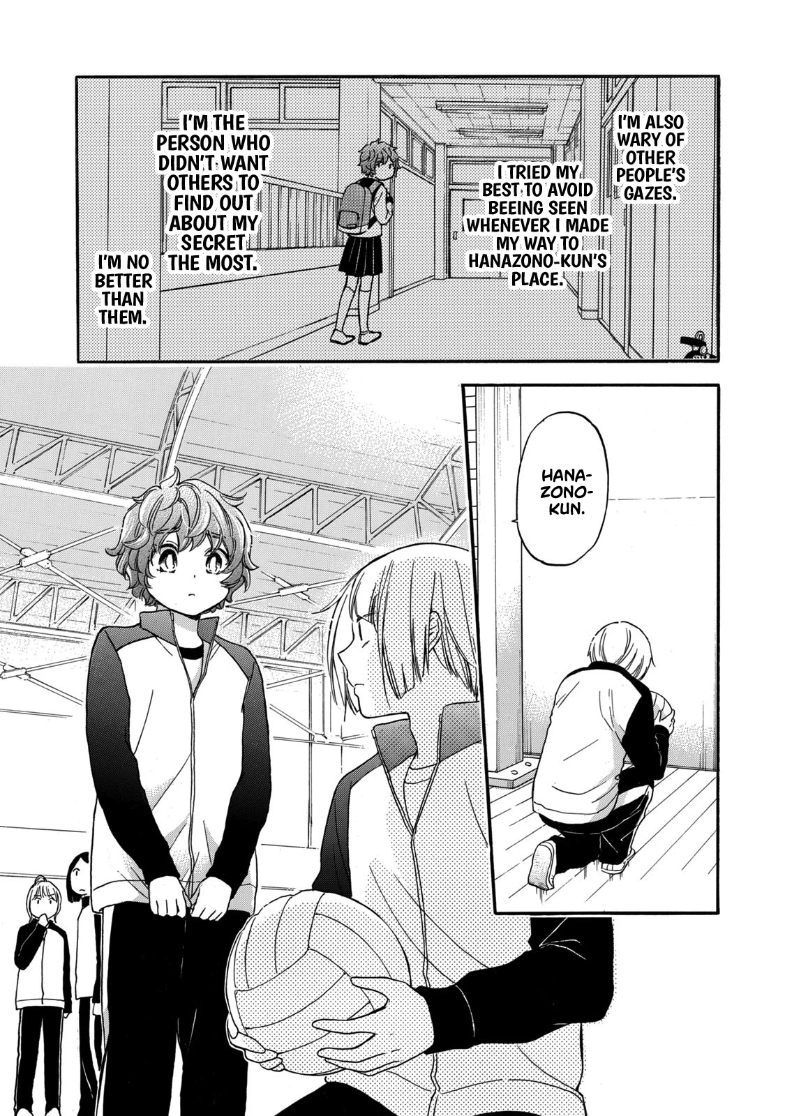 Hanazono and Kazoe's Bizzare After School Rendezvous Chapter 25 page 14 - Chapter 25: I'm Sorry For Leaving You (1)