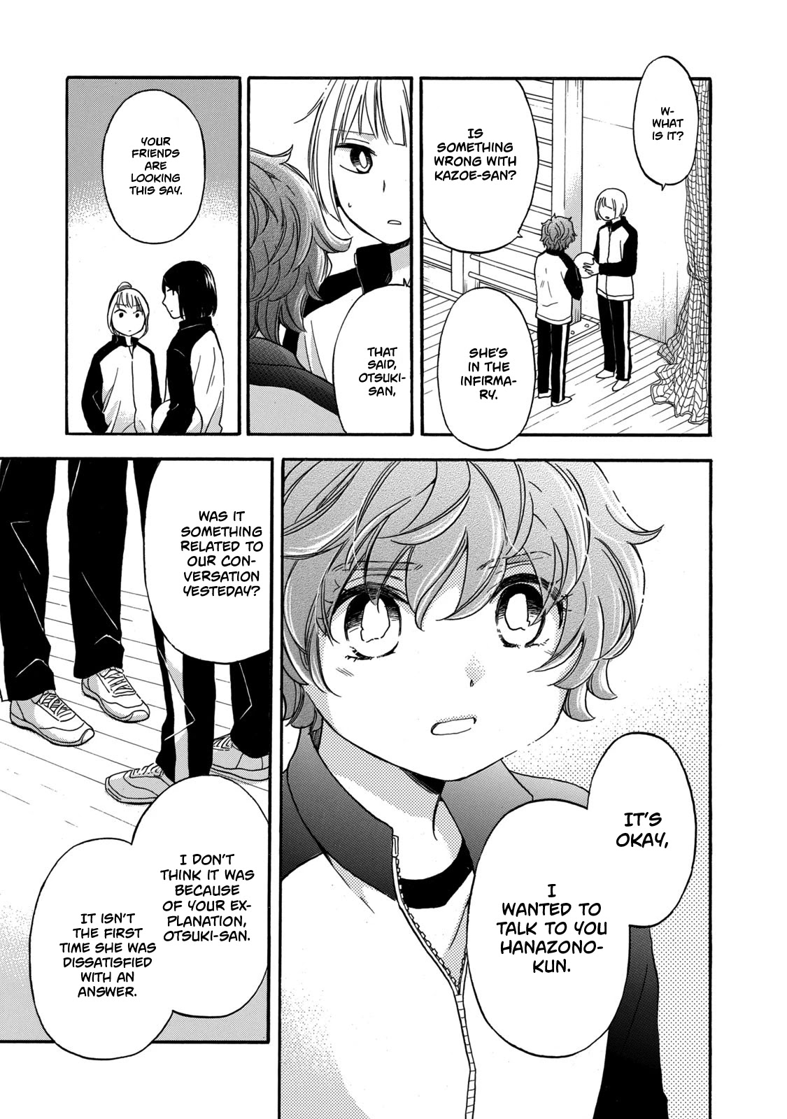 Hanazono and Kazoe's Bizzare After School Rendezvous Chapter 25 page 15 - Chapter 25: I'm Sorry For Leaving You (1)