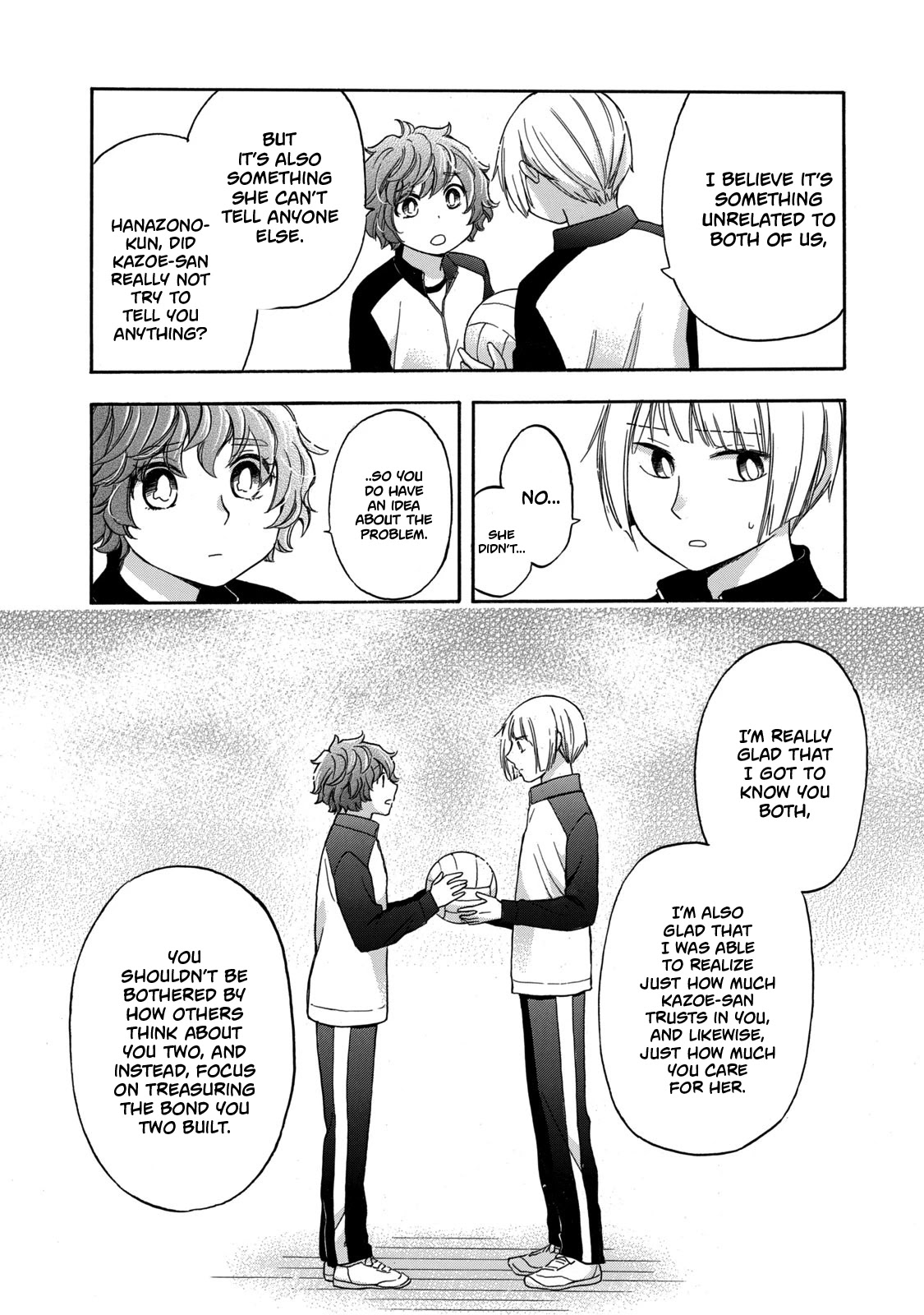Hanazono and Kazoe's Bizzare After School Rendezvous Chapter 25 page 16 - Chapter 25: I'm Sorry For Leaving You (1)